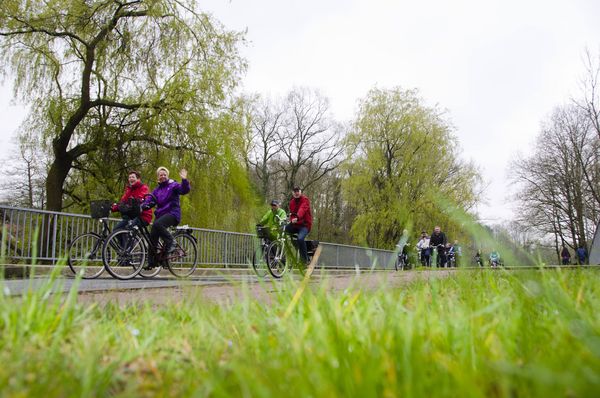 Emsland Anradeln Radfahrergruppe